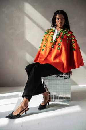 Fleur Cape Blazer
